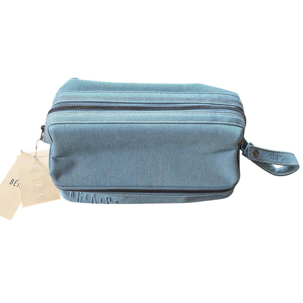 Gap x BÉIS The Dopp Kit Denim Blue Limited Edition Product Bag